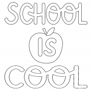 School Is So Cool! - coloring page n° 1034