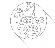 Peace Day (September 21) - coloring page n° 1047