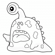 One Eyed Monster - coloring page n° 1081