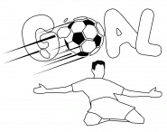 Goal!!!! - coloring page n° 1096