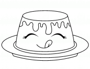 Caramel Pudding - coloring page n° 1142