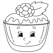 Cartoon Ice Cream - coloring page n° 1143