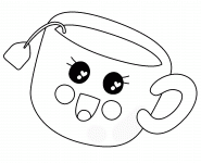 Cup of Tea - coloring page n° 1161
