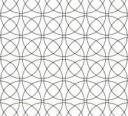 Geometric Mandala (intersection of circles) - coloring page n° 1168