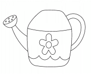 Watering Can - coloring page n° 1178