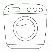 Washing Machine - coloring page n° 1179