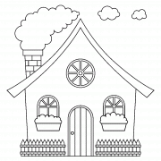 Funny House - coloring page n° 1242