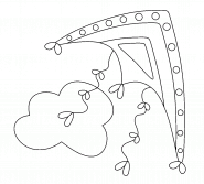 Colorful Kite - coloring page n° 1297