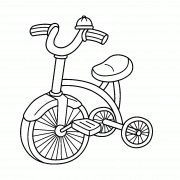 Toddler Tricycle - coloring page n° 1411