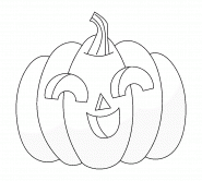 Happy Little Halloween Pumpkin - coloring page n° 1449