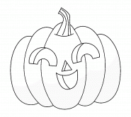 Happy Little Halloween Pumpkin - coloring page n° 1449