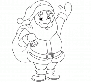 Santa Claus - coloring page n° 1480