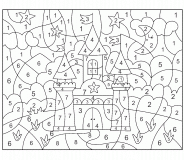 Fairytale Castle - Color By Number