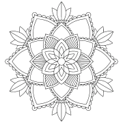 Mandala, Symbol of Harmony and Balance - Online Coloring