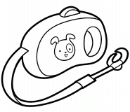 Retractable Dog Leash - Online Coloring