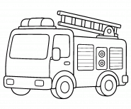 Fire Truck Ready for Action - Online Coloring Fire Truck Ready for Action - Online Coloring