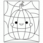 Little Halloween Pumpkin - Color By Number (Online Game) Little Halloween Pumpkin - Color By Number (Online Game)