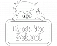 Back to school - coloring page n° 193