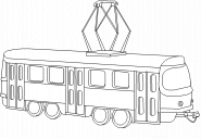 Trackless Trolley - coloring page n° 214