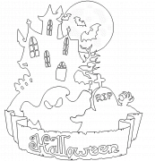 Halloween - coloring page n° 218