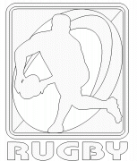 Rugby - coloring page n° 222