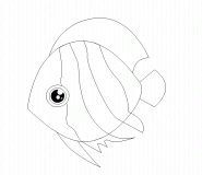 Fish - coloring page n° 277
