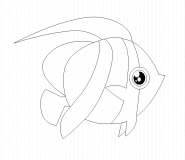 Sea fish - coloring page n° 278