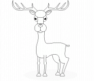 Peary Caribou - coloring page n° 302