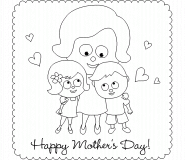 Happy Mother's Day! - coloring page n° 325