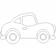 Cartoon car - coloring page n° 357