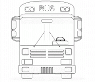 School Bus - coloring page n° 406