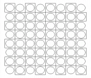 Round And Square Pattern - coloring page n° 463