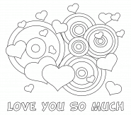 Mom... Love You So much - coloring page n° 525