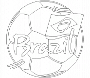 Brazil - coloring page n° 534