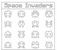 Space Invaders - coloring page n° 540