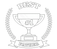 Best Father! - coloring page n° 561