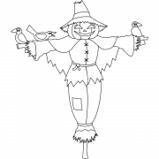 Halloween Scarecrow - coloring page n° 59