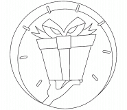 Christmas Present - coloring page n° 627