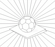 Soccer Ball - coloring page n° 641