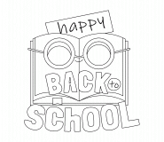 Happy Back to School! - coloring page n° 653