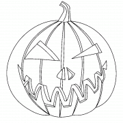 Halloween Pumpkin Lantern - coloring page n° 70