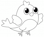 Opila Bird coloring page - Download, Print or Color Online for Free