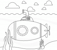 Yellow Submarine - coloring page n° 854