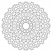 Circular Mandala - coloring page n° 857