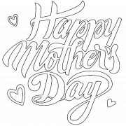 Wishing You a Happy Mother’s Day! - coloring page n° 877