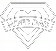 Super DAD!!!! - coloring page n° 881