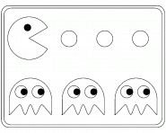 Pac-Man Characters - coloring page n° 889