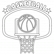Basketball Hoop - coloring page n° 917