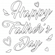 Wishing a Happy Father’s Day! - coloring page n° 926