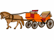 Download Horse-drawn carriage | Free Online Coloring Page